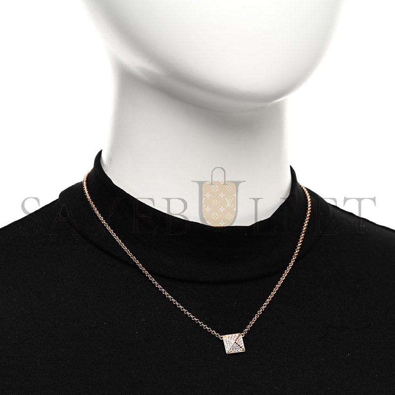 h**mes 18k rose gold Di*m*nd gm clou d